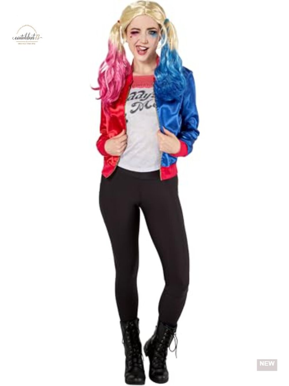 Rubies DC Villains Suicide Squad Harley Quinn Costume Kit for Adults